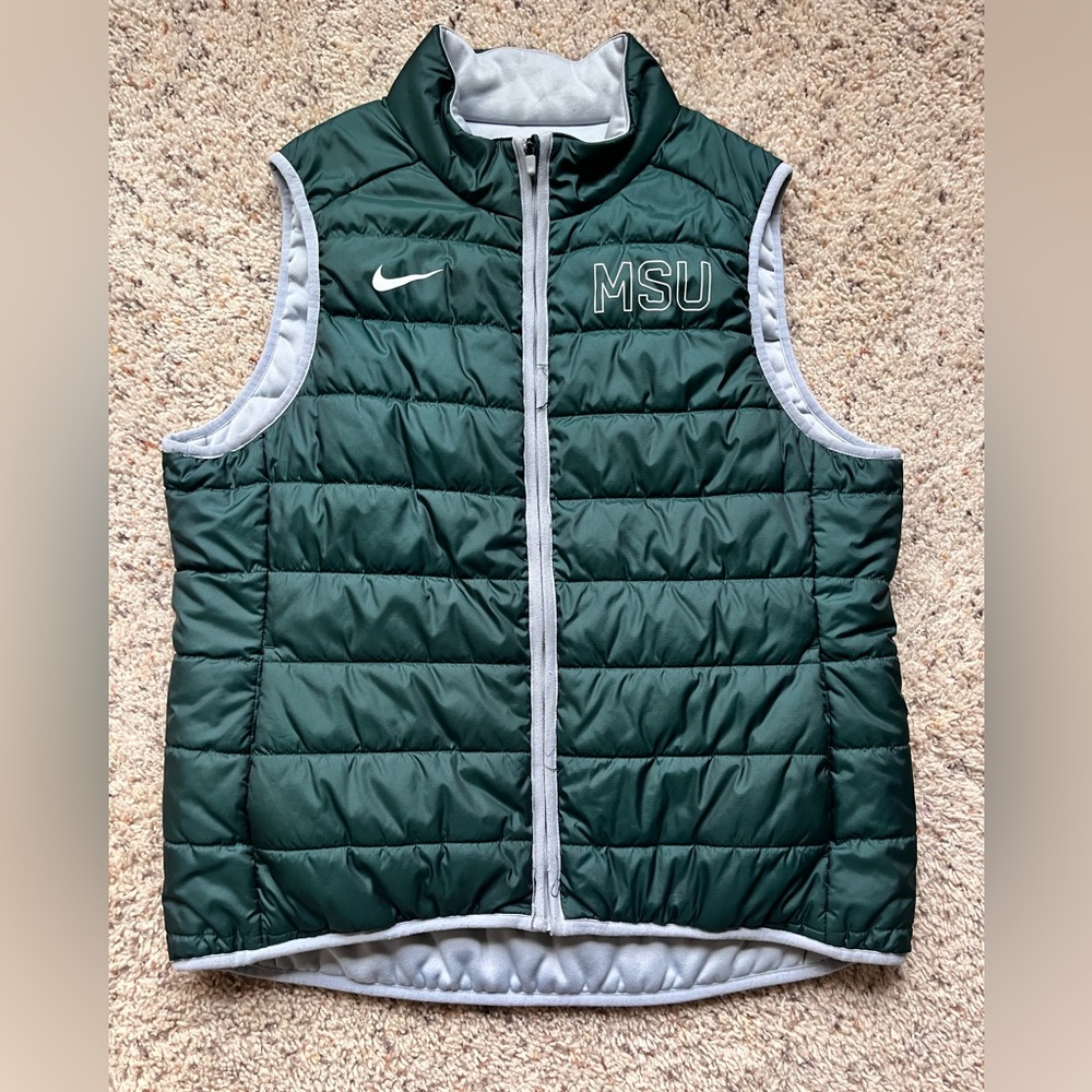 Women’s XL Michigan State reversible vest